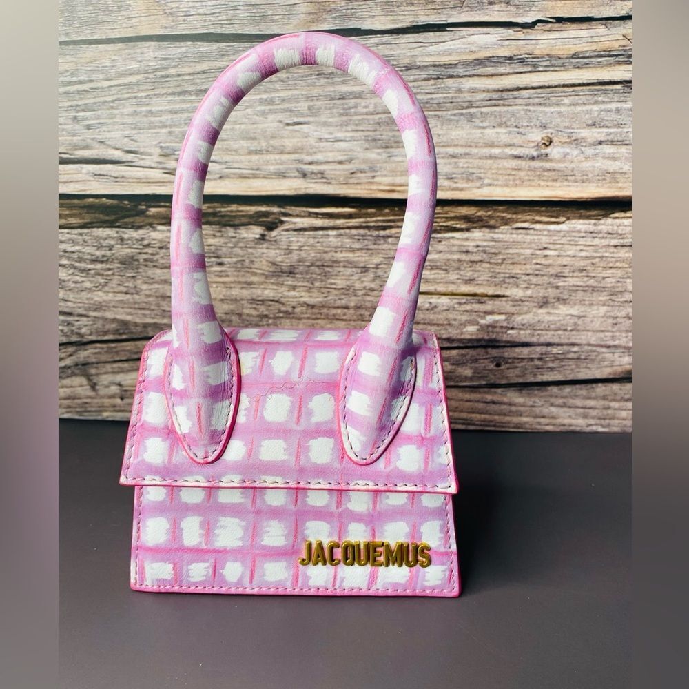 Jacquemus MINI Le Chiquito “Meet Elle” She loves pink, Bruiser & the Law. 2/2